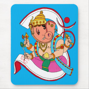 Lord Ganesha Mouse Pad