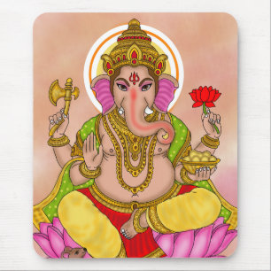 Lord Ganesha Mouse Pad