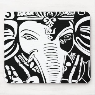 Lord Ganesha Mouse Pad
