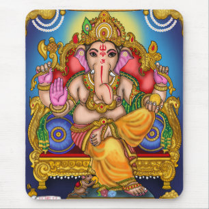Lord Ganesha Mouse Pad