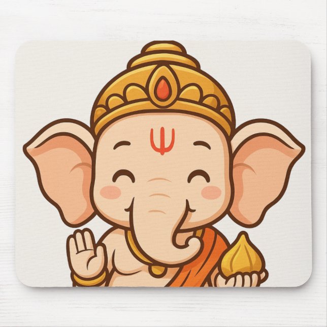 Lord ganesha mousepad (Front)
