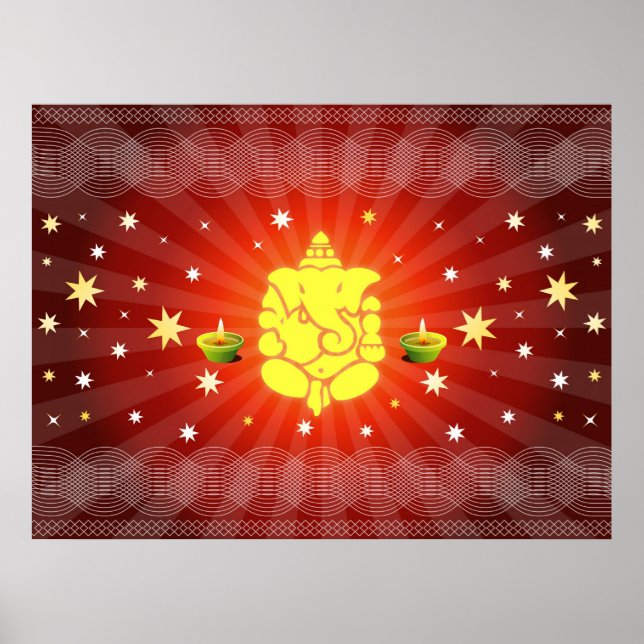 Lord Ganesha Poster (Front)
