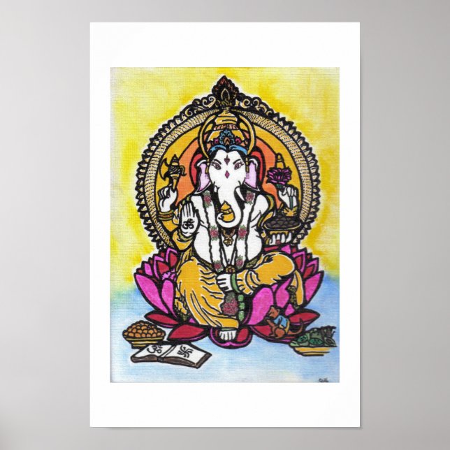 Lord Ganesha Poster (Front)