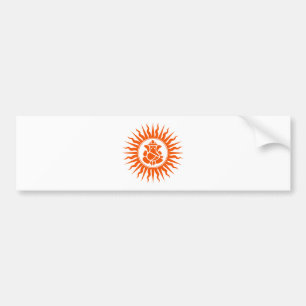 Lord Ganesha Sign Bumper Sticker