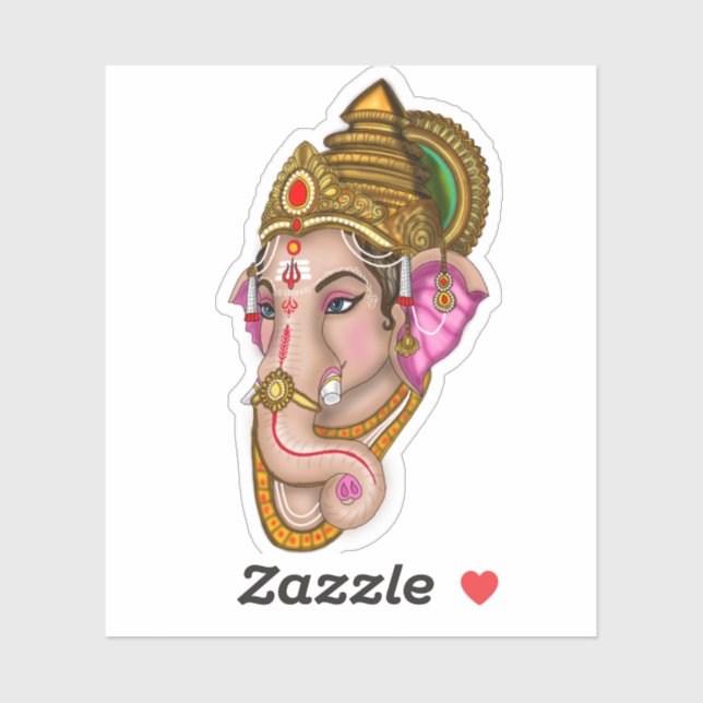 Lord Ganesha Stickers (Sheet)