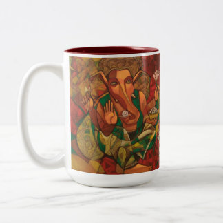 Lord Ganesha Two-Tone Coffee Mug