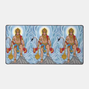 Lord Hanuman Desk Mat