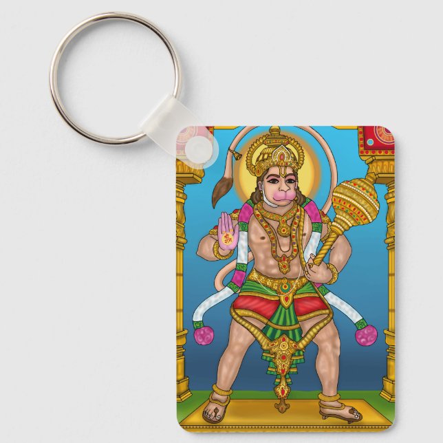 Lord Hanuman Keychain (Front)