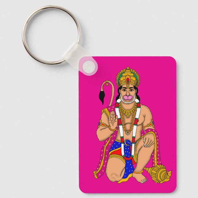 Lord Hanuman Keychain (Front)