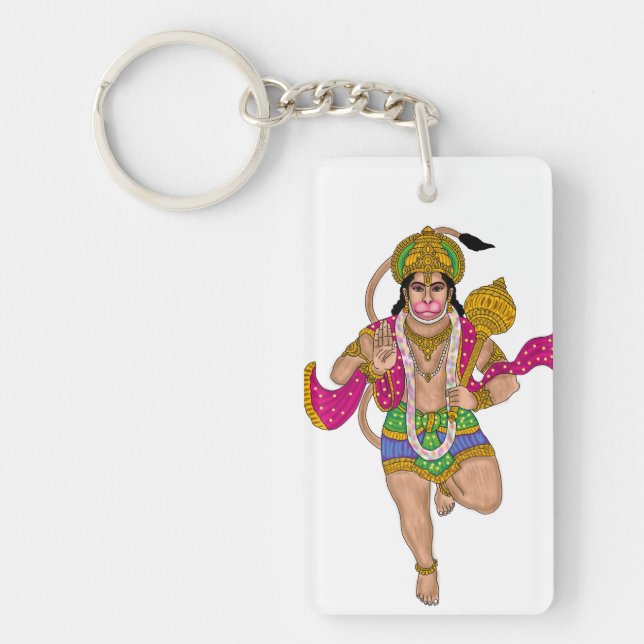 Lord Hanuman Keychain (Front)
