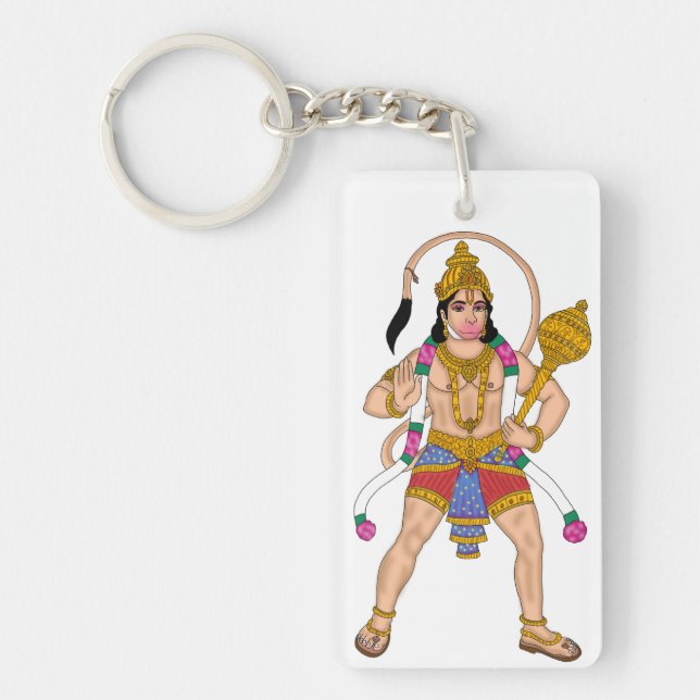 Lord Hanuman Keychain (Front)