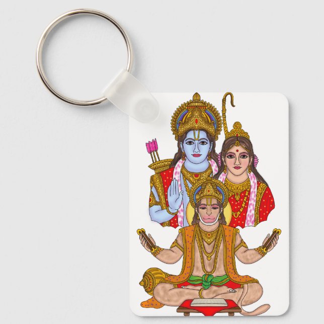 Lord Hanuman Keychain (Front)