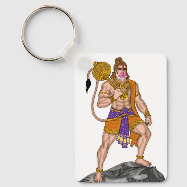 Lord Hanuman Keychain (Front)