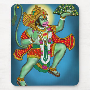 Lord Hanuman Mouse Pad
