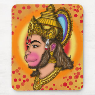 Lord Hanuman Mouse Pad