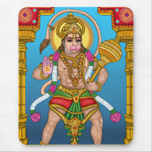 Lord Hanuman Mouse Pad