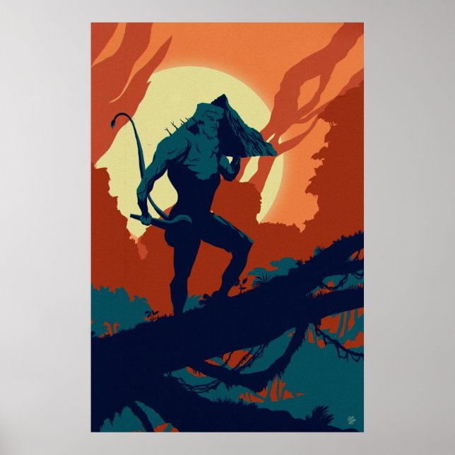 Lord Hanuman Poster (Front)