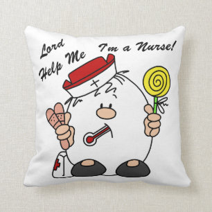 Lord Help Me I'm a Nurse Cushion