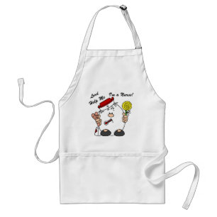 Lord Help Me I'm a Nurse Standard Apron