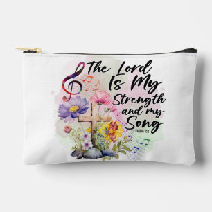 Lord is my strength accessory pouch