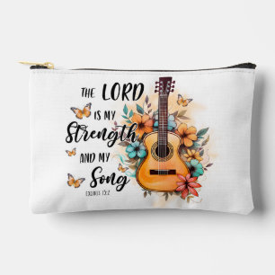 Lord is my strength and song accessory pouch