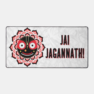 Lord Jagannath Face Chakra Hindu Deity Desk Mat
