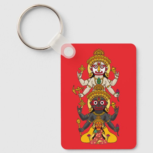 Lord Jagannath Keychain (Front)