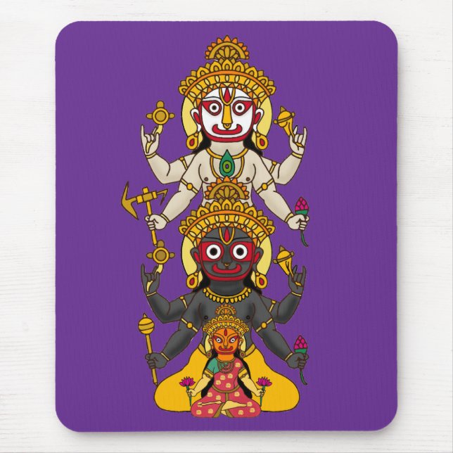 Lord Jagannath Mouse Pad (Front)