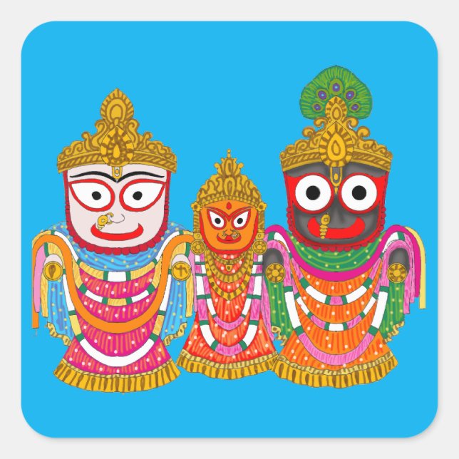 Lord Jagannath Sticker (Front)
