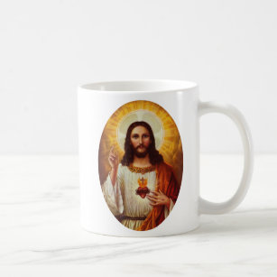 Lord Jesus Christ and the Sacred Heart Coffee Mug