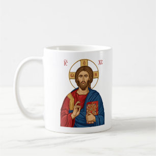 Lord Jesus Christ East Europian Church Orthodox Coffee Mug