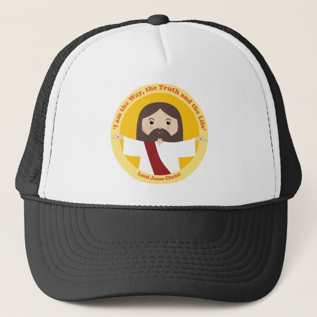 Lord Jesus Christ Trucker Hat (Front)