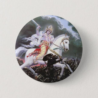lord kalki 6 cm round badge