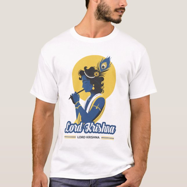 Lord Krishna Ji T-Shirt  (Front)
