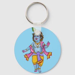 Lord Krishna Keychain
