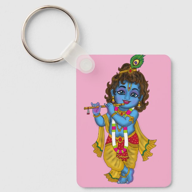 Lord Krishna Keychain (Front)