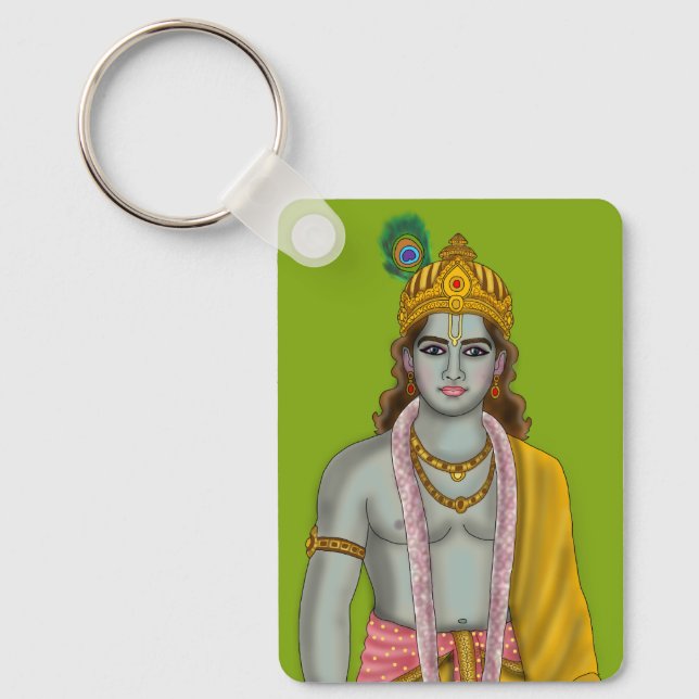Lord Krishna Keychain (Front)