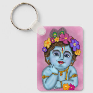 Lord Krishna Keychain