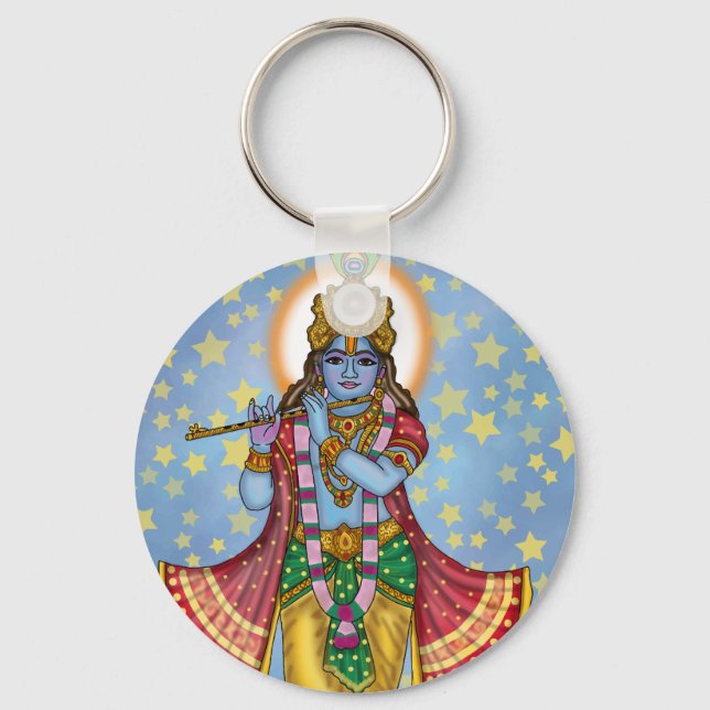 Lord Krishna Keychain (Front)
