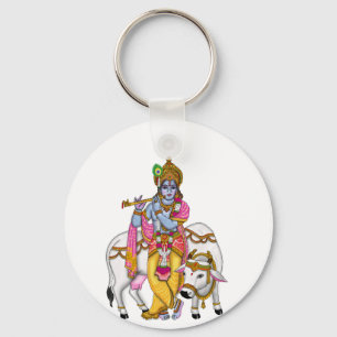 Lord Krishna Keychain