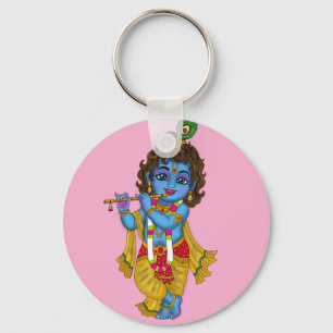 Lord Krishna Keychain