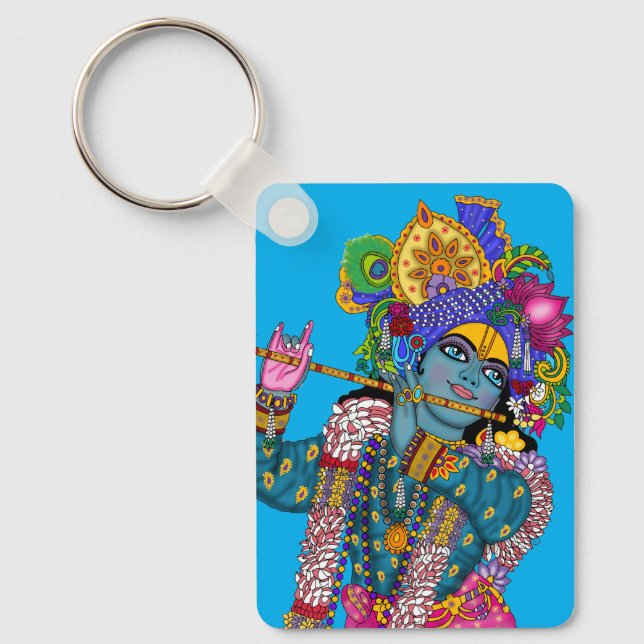Lord Krishna Keychain (Front)