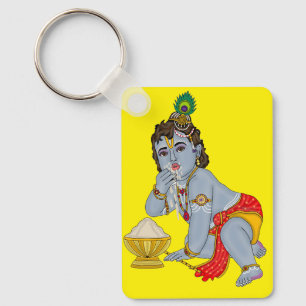 Lord Krishna Keychain