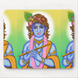 Lord Krishna Mouse Pad