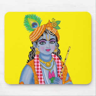 Lord Krishna Mouse Pad