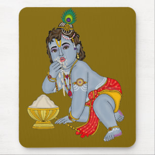 Lord Krishna Mouse Pad