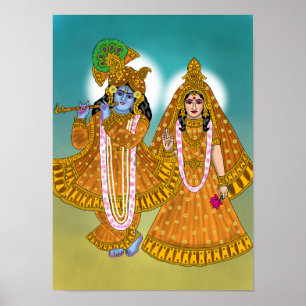Lord Krishna Poster