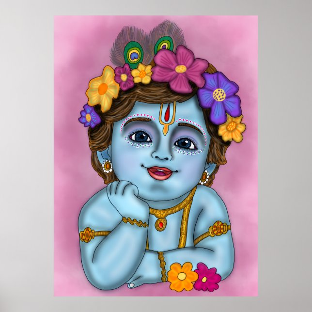 Lord Krishna Poster (Front)