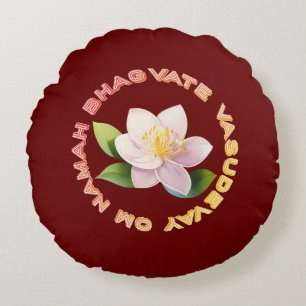 Lord Krishna Round Cushion