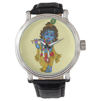 Lord Krishna Wall Clock  Watch